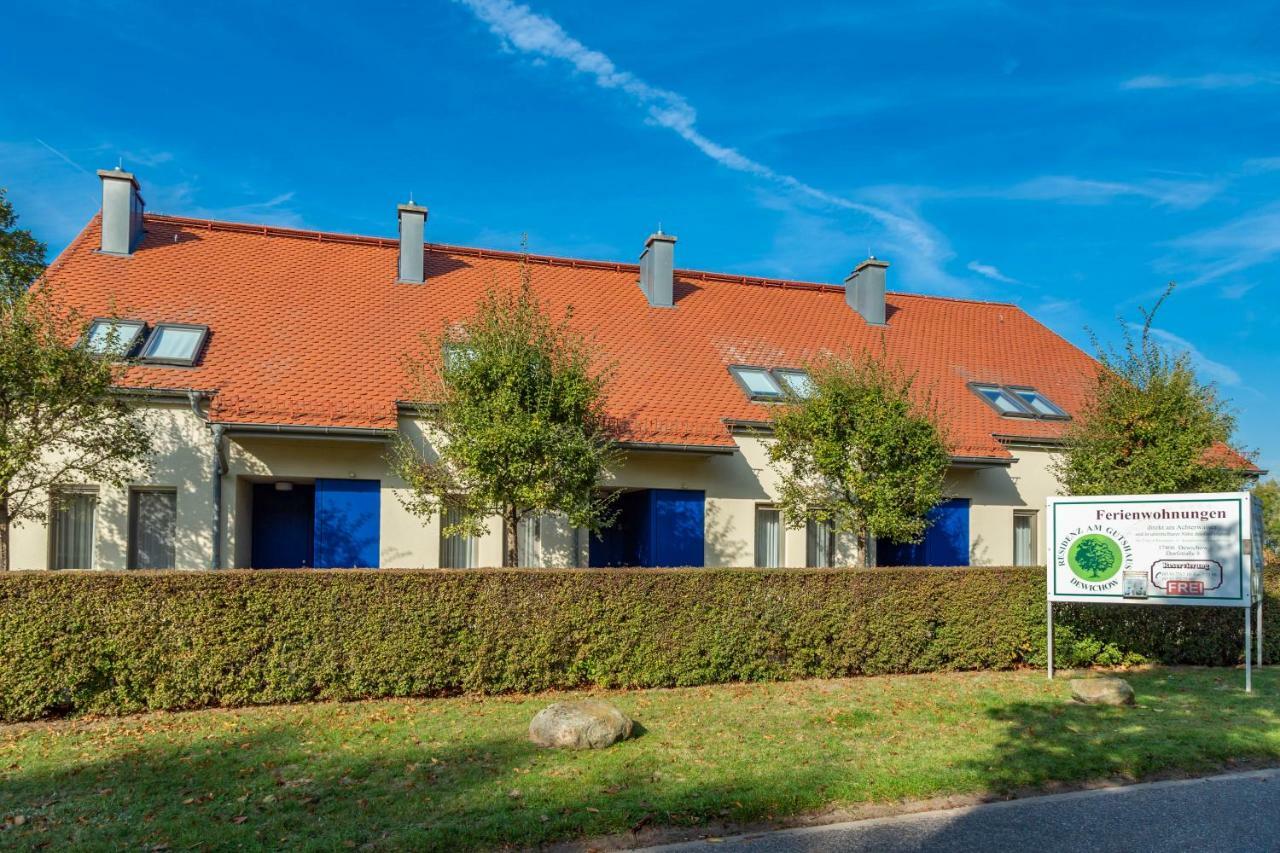 Apartment Biber Mit Terrasse Dewichow Bagian luar foto